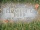 hs - Elizabeth C Dodd - Fairmount Cemetery - Denver, CO