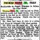 1904 - Obituary of Thomas Hart JR (died Atlantic City) 