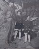 1907 - Henry Hudson Smith with daughters Margaret Newbold Smith and Evelyn Newbold Smith.