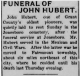 Obituary of John Hubert