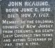 NJ Gov John Reading (1686 - 1787) 